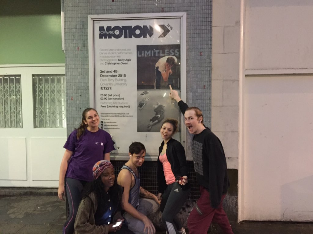 CU_Dance's tweet image. Look!!! This week ... Bring it on FORWARD IN MOTION