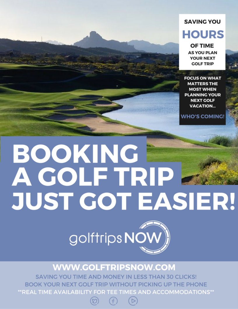 GolfTripsNow's tweet photo. Even if you’re no good at #golf, booking your golf vacation is easy. https://t.co/oKGZSWL7VB #GolfTravelMadeSimple https://t.co/SFCgH8oUBV