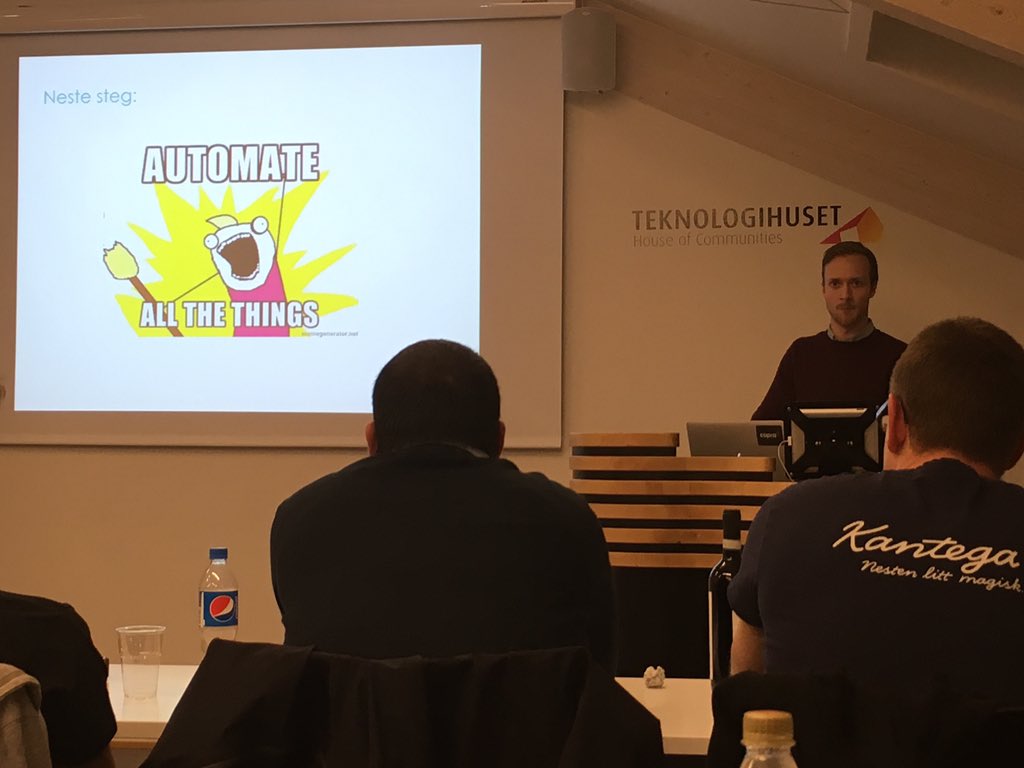 <a href="/capraconsulting/">Capra</a> med Presentasjon av #Docker på #Embrainz #Embriq