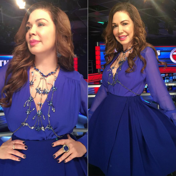 ermannoscervino's tweet photo. .@ShireenSandoval wears @ErmannoScervino @BalHarbourShops #PreFall15 on @decodrive Regram #ShireenSandoval https://t.co/LxyN9fhVP6
