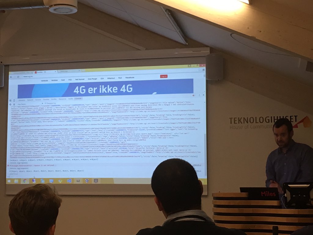 Embriq's tweet photo. Aslak Tønne @miles_no om #Chrome #DEVTOOLS på #embrainz #embriq https://t.co/MaAjjBG4aN