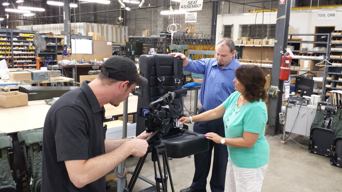 EAST_WEST_IND's tweet photo. Behind the scenes of @LIMakers the making of "Millennials in Manufacturing" https://t.co/uDQ92909dj