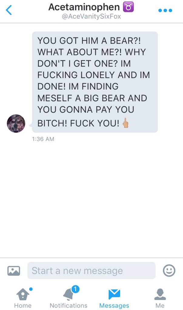 Someone isn't really happy about it....😜