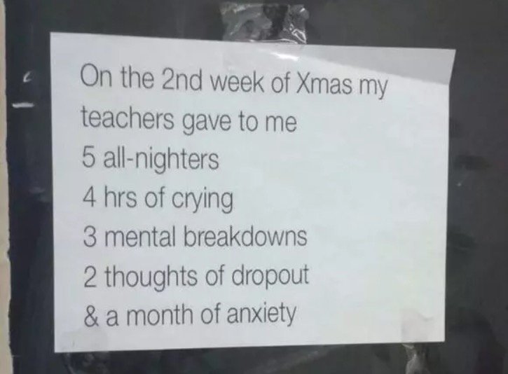 ENicholsDVM's tweet photo. Tis the season #vetstudent #morefinals #only4thisweek https://t.co/hKQKScFX20