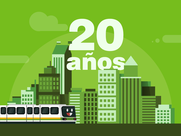 elespectador's tweet photo. ¡Felices 20!

#Metro20Años https://t.co/xJAZEFUhC3