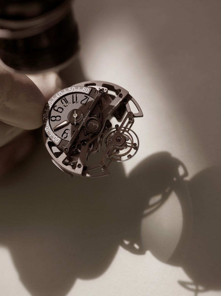 Bovet_1822's tweet photo. On the OttantaTre #PininFarina Tourbillon, the hours are displayed in the center of the timepiece with #jumpinghours https://t.co/cxlerfMaZh