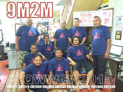 #9M2M #CQWWCW2015 #RadiaAmatur