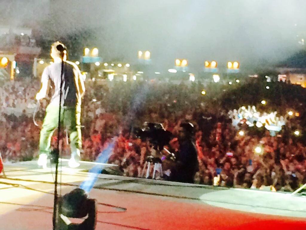 <a href="/blurofficial/">blur</a> <a href="/F1/">Formula 1</a> awesome gig with #blur. @singingcome <a href="/CookieOfficial1/">Cookie</a> <a href="/queenrubee1/">Rubee Rose</a>. #greatband. #BlurAtF1