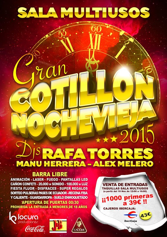 QueHacerenZGZ's tweet photo. Si no tienes plan para la #NocheVieja tienes el Cotillón en la Multiusos
Info y entradas https://t.co/tZ7miMTTbl 
:) https://t.co/uC1t9nYTej