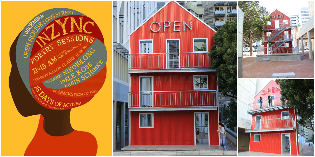 WesternCapeGov's tweet photo. Celebrate #16DaysofActivism with us at the #OpenHouse tomorrow @ 11:30 - cnr of Long & Dorp Street. #InZync @Slipnet https://t.co/Sdp6unm8BG