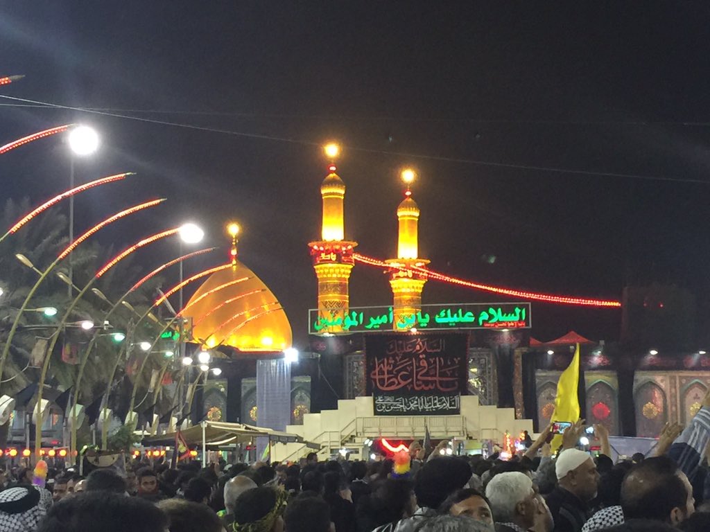 اغلئ هدية وصلتني اليوم الصبح من ناس احبهم واجد / مدينة الحسين / مدينة السلام / كربلاء
