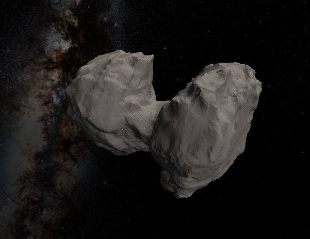 ESA_Rosetta's tweet photo. NEW #3D shape model &amp; #3dprinting files updated with #67P southern hemisphere. Details via: https://t.co/8sIc1Lvg2t https://t.co/AJPUkej1W2