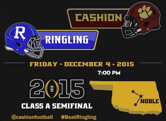 cashionfootball's tweet photo. Semi Finals Week! #BeatRingling https://t.co/YxGxQo8Uaj