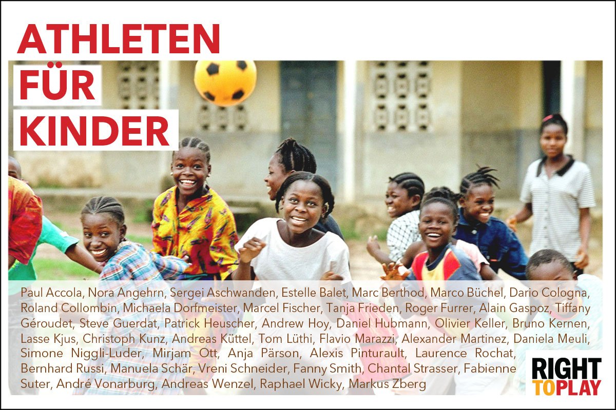 Right To Play CH tweet media