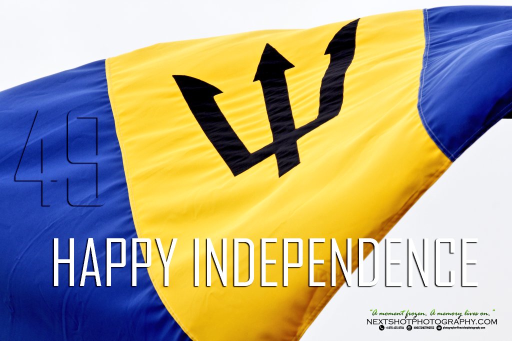 LeShond's tweet photo. HAPPY INDEPENDENCE BARBADOS. #Barbados #irep246 #Barbadoswillalwaysbehome #49 #nextshotphotos https://t.co/Hb4bl9gyOg