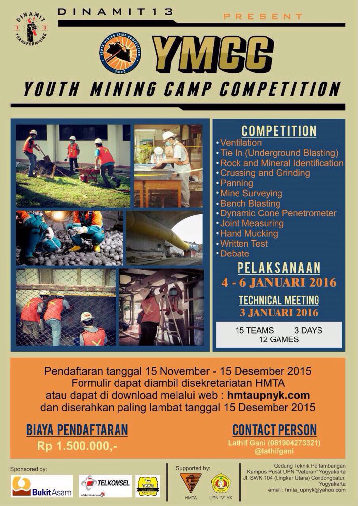 Youth Mining Camp Competition (YMCC)