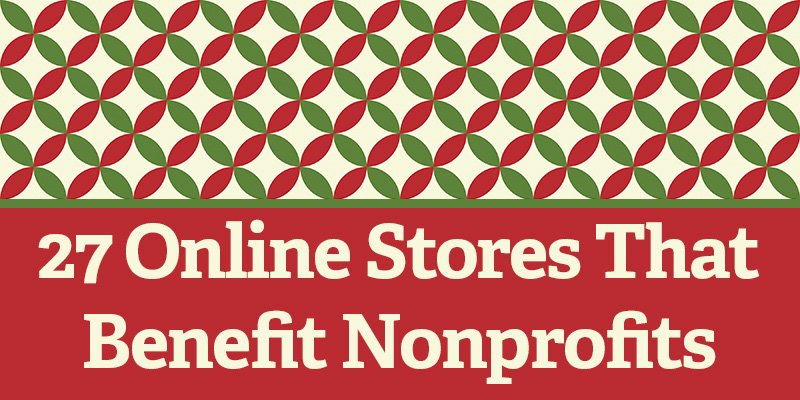 #CyberMonday Purchase gifts from online stores that benefit nonprofits! buff.ly/1Nk50ZK