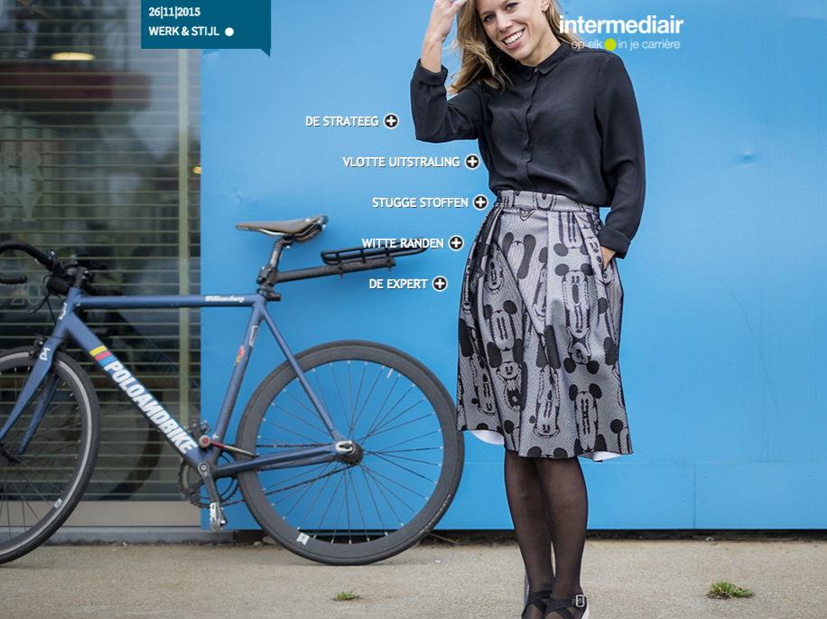 fronteer's tweet photo. Check out our most stylish colleague @Marijelameris in @Intermediair: https://t.co/eSvLCkFTqp thanks @mverhoeven! https://t.co/L6xmUN9qhb