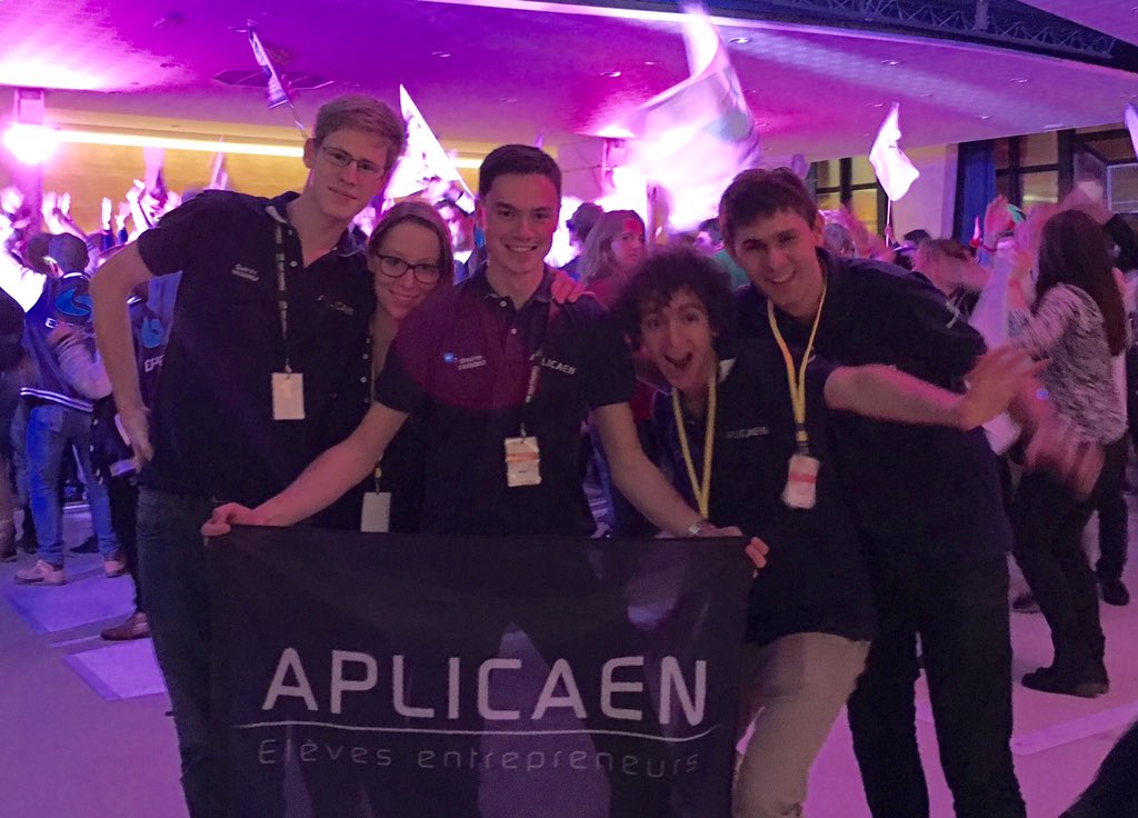 ENSIMissionLab's tweet photo. Merci à la @cnje et aux partenaires pour ce superbe #CNH15 ! @EYFrance @Alten_france @BNPParibas @ENGIEgroup https://t.co/fDDXDzDVlp