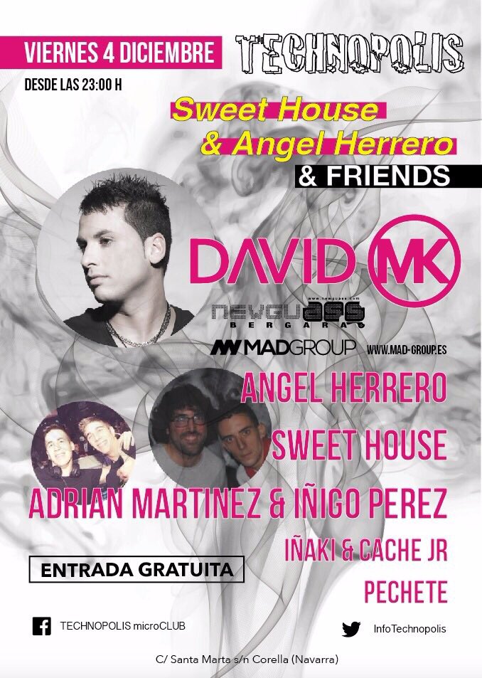 infometrotechno's tweet photo. ⚠️Viernes 4 de diciembre la liamos en TECHNOPOLIS⚠️

Nos ayudas con tu 🇷️🇪️🇹️🇼️🇪️🇪️🇹️

🔊sonido TECH HOUSE🔊 https://t.co/g9VKuVv4hK