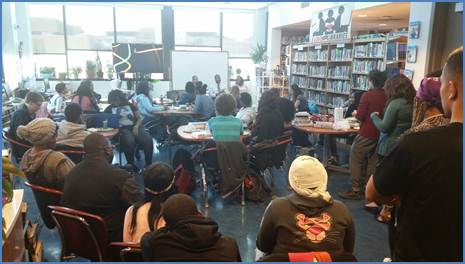 dccapscholars's tweet photo. @SWWHSA Alumni spoke to students about career &amp; higher ed. Caps off to DC-CAP Advisor and SWW Alumnus @MrSmithDCCAP https://t.co/u1q0M91Ae0
