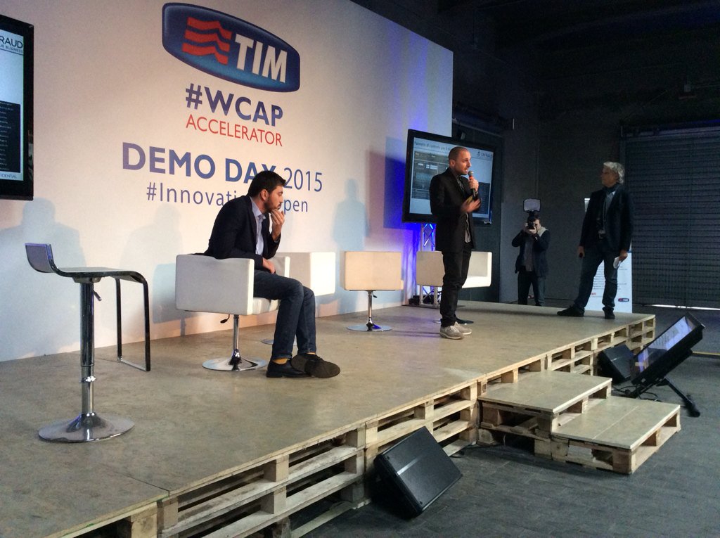 startup_italia's tweet photo. Dall'accelerazione al mercato: i pitch delle startup al TIM #Wcap Demo Day #InnovationIsOpen https://t.co/v4yWAAnqC2