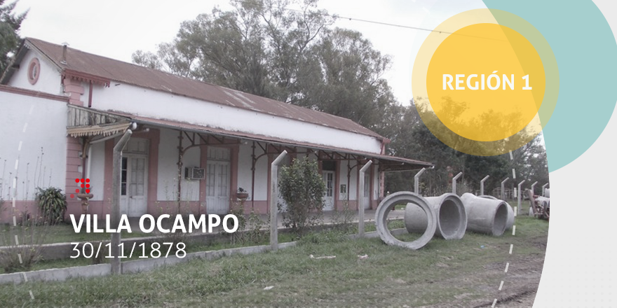 Un día como hoy, pero de 1878, se fundaba #VillaOcampo ¡Feliz aniversario!