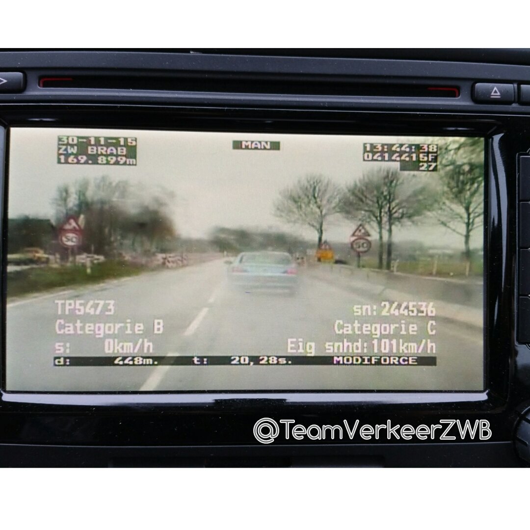 POL_TVZWB's tweet photo. Klachten over snelheid bij #wegwerkzaamheden #N283 Hank. Bestuurder 88km/u + doorgetrokken streep. @gem_Werkendam https://t.co/Hu2OWnPRpd