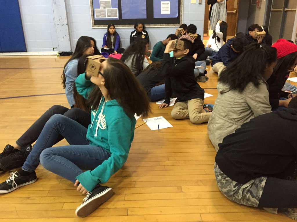 BCCtech's tweet photo. #googleexpedition comes to Argyle! https://t.co/CJjwZU0pUe