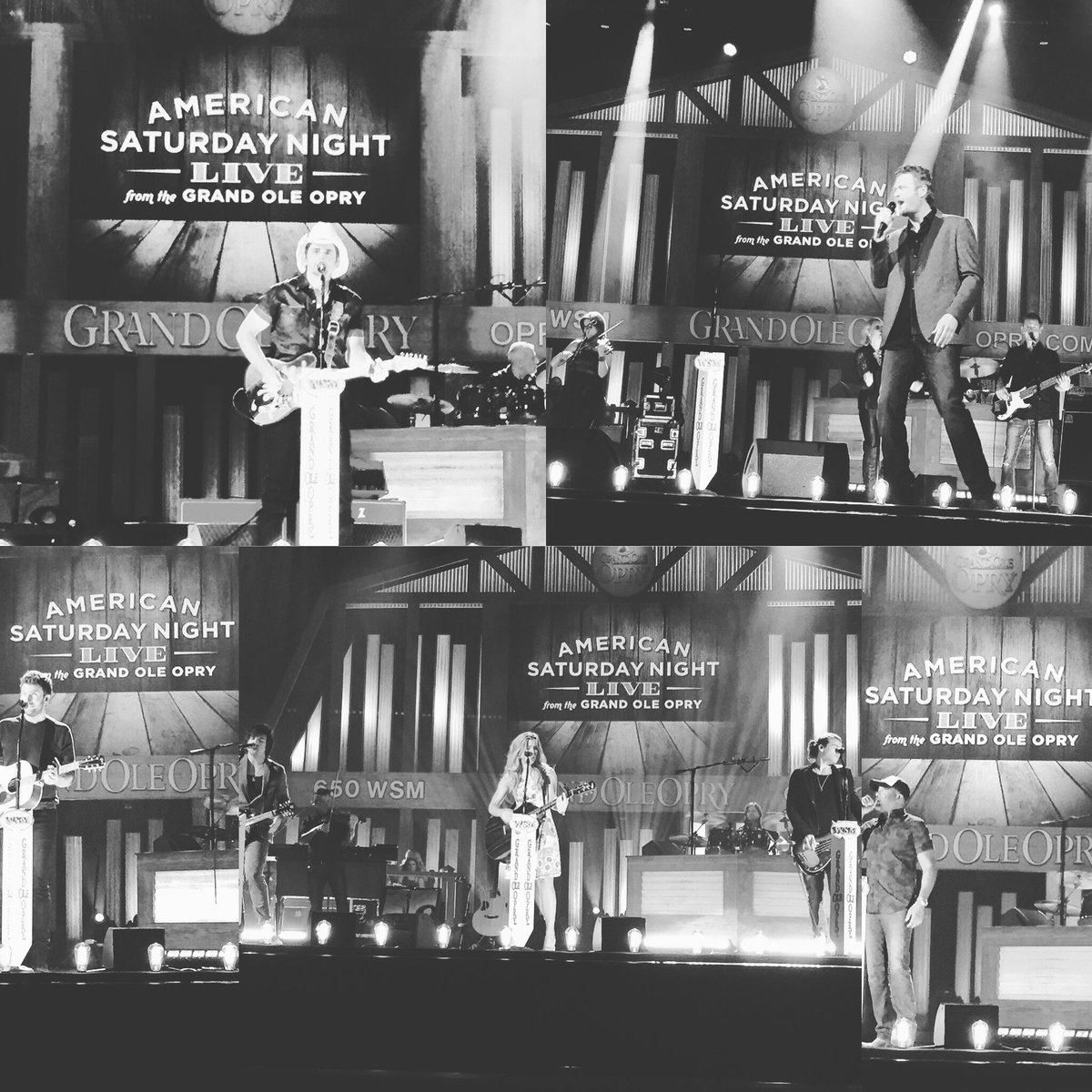 rindy2k's tweet photo. SEE @blakeshelton + @BradPaisley + @dariusrucker + @thebandperry + @bretteldredge in #oprymovie #opry90 12.4-10 https://t.co/WYMYZpof0M
