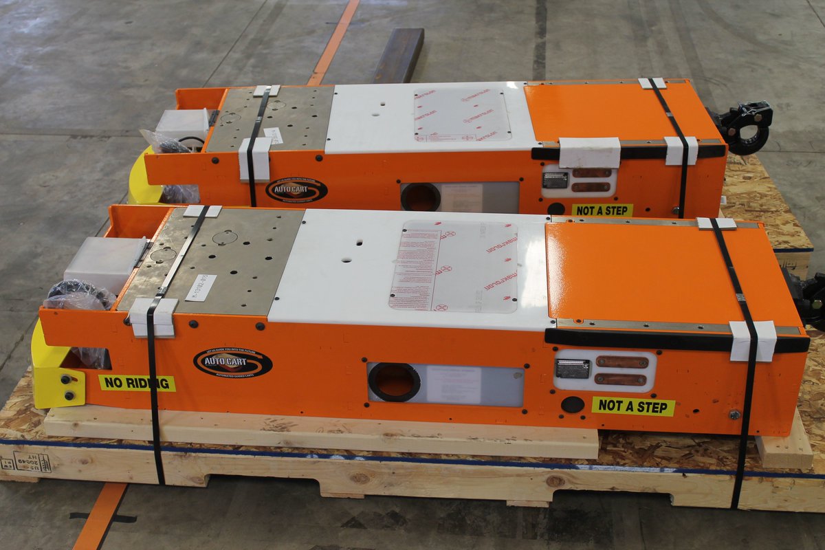 We also do retrofitting of existing Automated Guided Carts (AGCs)
