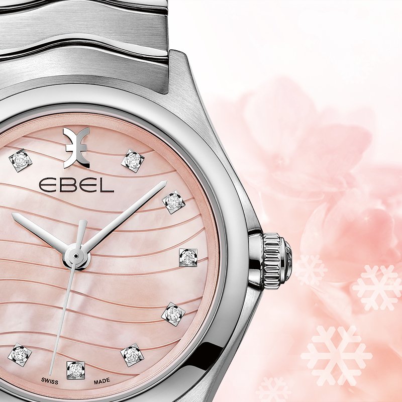 ebelwatch's tweet photo. unabashed femininity.. the beautiful mother-of-pearl dial of EBEL Wave.
#ebel #ebelwave #watch #swiss https://t.co/naT9W4oXjo