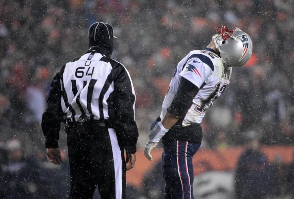 FirstTake's tweet photo. "It seemed as if this crew of [refs] were trying to get even w/Brady for beating the NFL." - Skip #MileHighDefeat https://t.co/B5S786HkCy