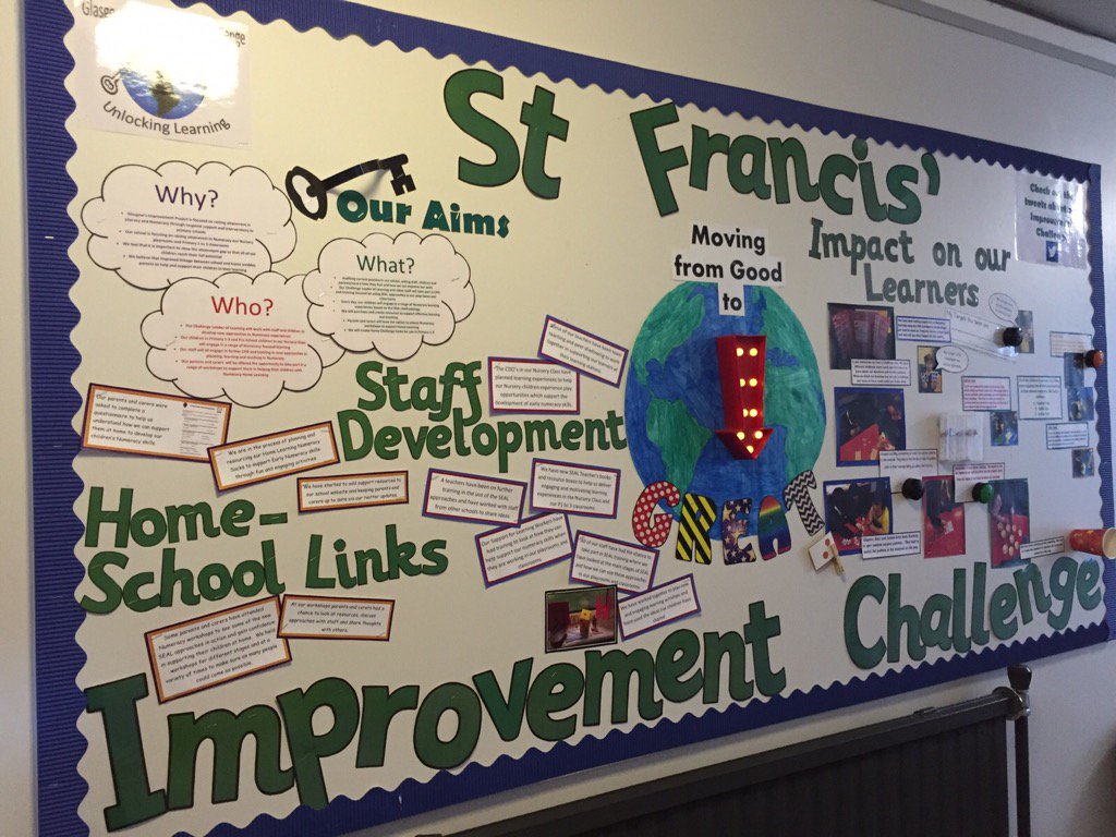 StFrancis_PS's tweet photo. Our Improvement Challenge is gathering pace! #exciting times @GIC20152020 @maureen0207 https://t.co/oQ6oYSPRBz