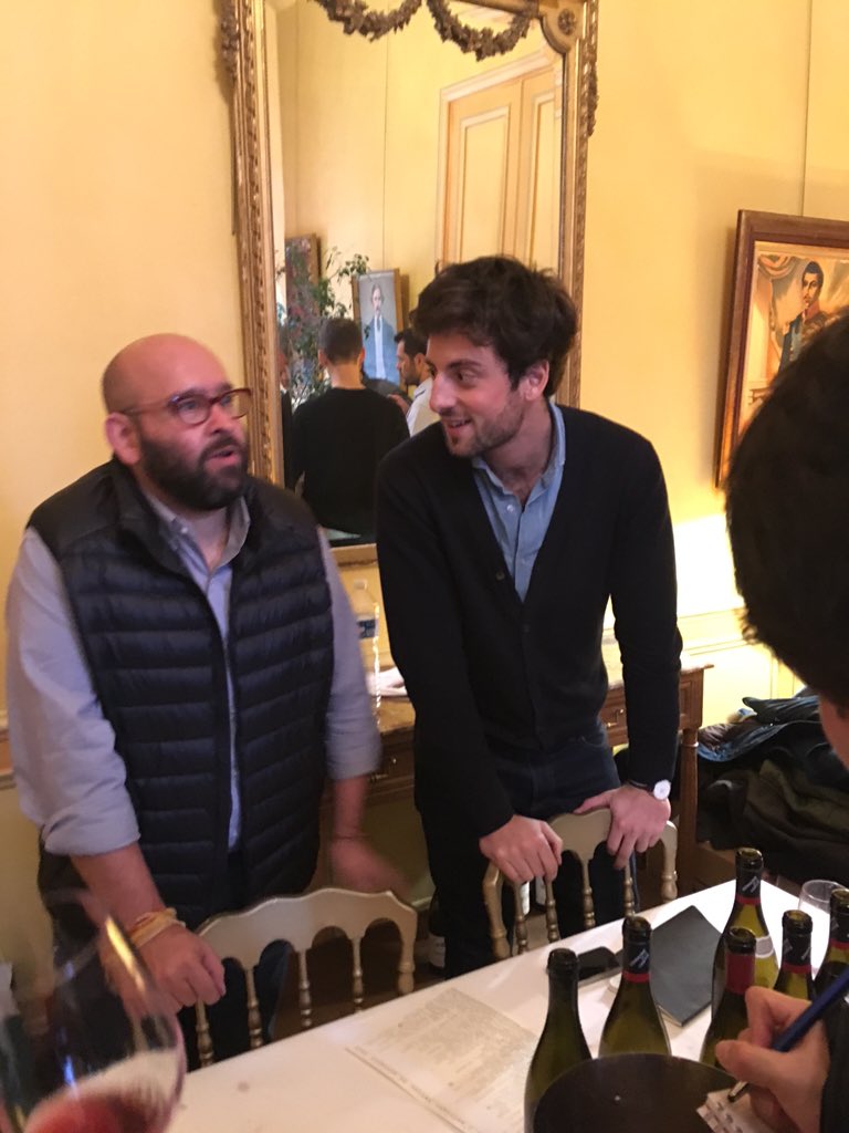 mathieujullien's tweet photo. .@rajatparr and @simbattaglia showing @domainedelacote in #Paris #LeVinDeMesAmis @wine_source https://t.co/CY8fnNLSLl