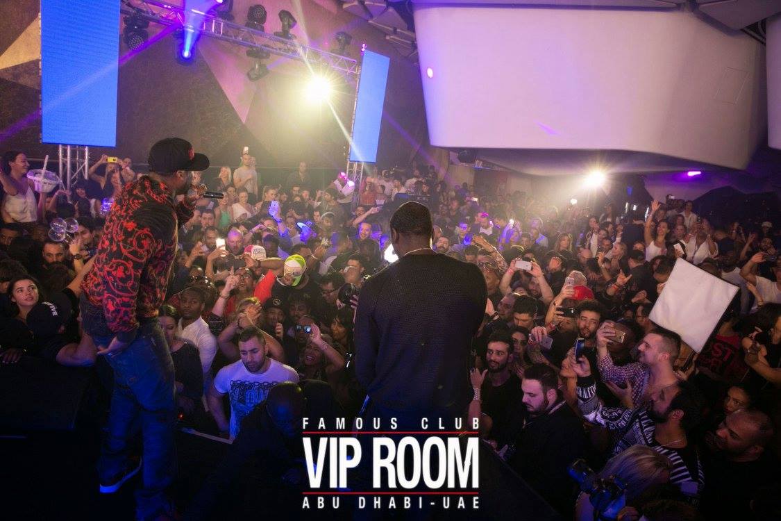 WorldofAkon's tweet photo. @AKON &amp; @50cent Last night  on Stage at VIP Room , Abu Dhabi #F1Raceweekend #AbudhabiGP https://t.co/SpVb7uF3ld