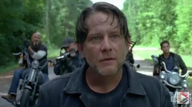 EnslinPorter's tweet photo. Drove me nuts figuring out where I saw this actor. 😝 Oh, "Deputy Carl" from @Resurrection! 😀 #ChristopherBerry #TWD https://t.co/XGKnhFrzIL