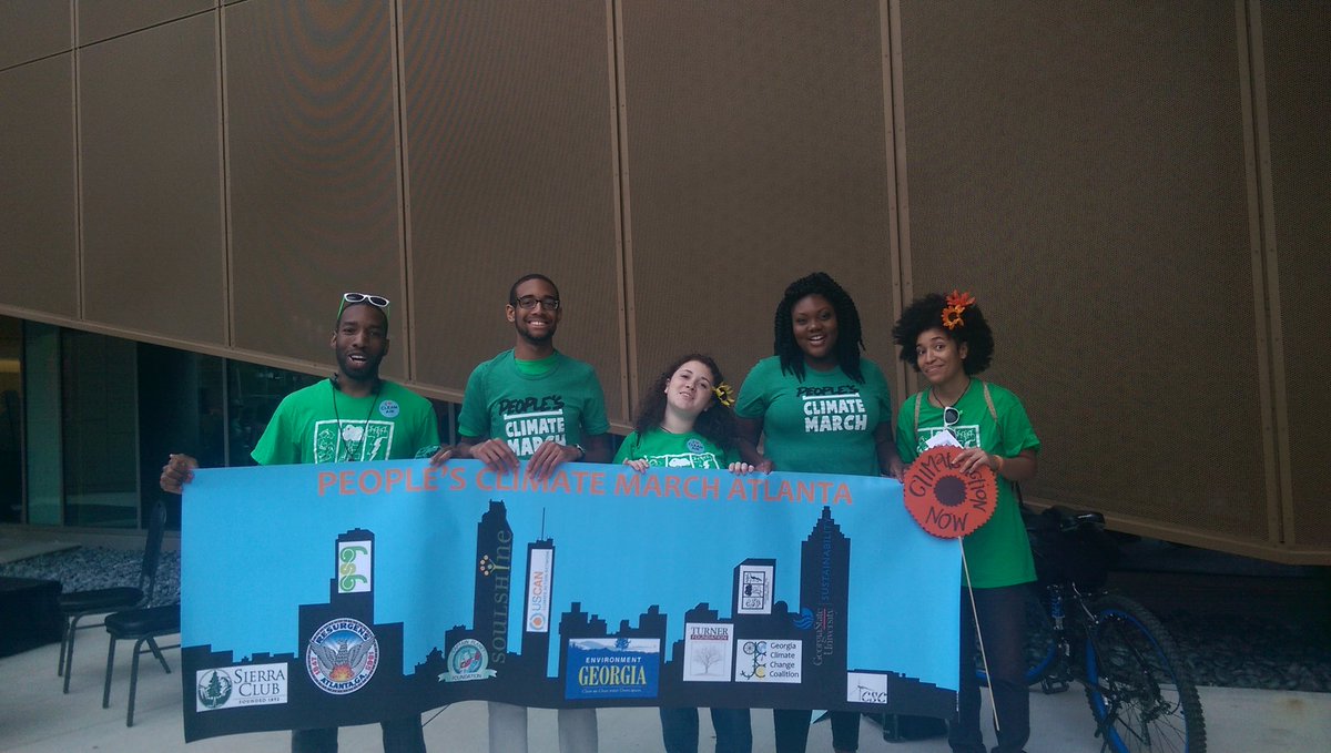 SeTribe's tweet photo. The #ClimateMarchATL was awesome! https://t.co/S4nCw8KNKn