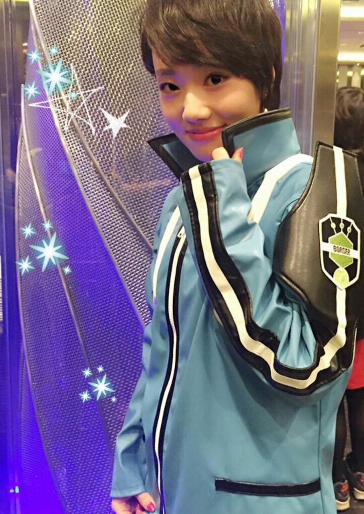 Twitter 上的 庄司宇芽香 やっと着れたぜ ワールドトリガー トリガーオン T Co Yndemszrto Twitter