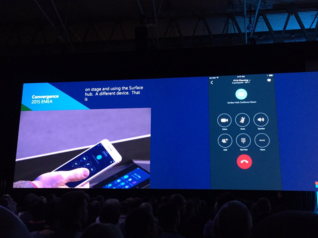 itelios's tweet image. Live demo of Skype from Microsoft based on iPhone...yes, iPhone!!! Evolution of mindset #MSFTConvergence