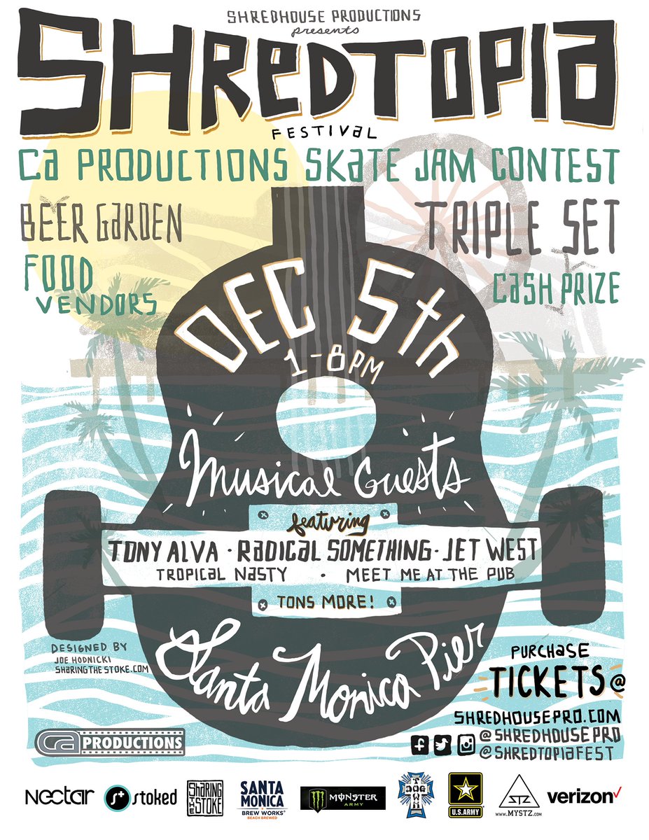 STOKEDorg's tweet photo. LA friends - join us at #shredtopia on 12/5! Killer day of skating, food, music and more, hosted by @shredhousepro https://t.co/ZJICDe1FPr