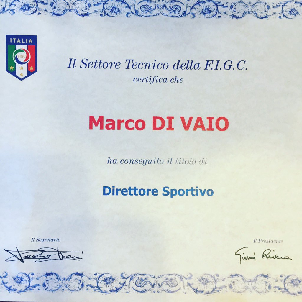 Finalmente !!! Grande soddisfazione!!#corsods #BolognaFC #coverciano #direttoresportivo #settoretecnico