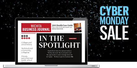 Get the best deal of the year! Subscribe to <a href="/ICTBizJournal/">Wichita Business Journal</a> $50 for 52 issues! #CyberMonday bizj.us/1kbvv8