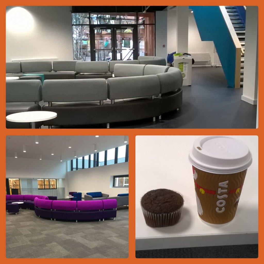 Karen_E_16's tweet photo. Liking the new Seabourne Library extension at @uochester 👍 Free tea and muffins too! #library #extension #muchspace https://t.co/MdlJLKNvkd