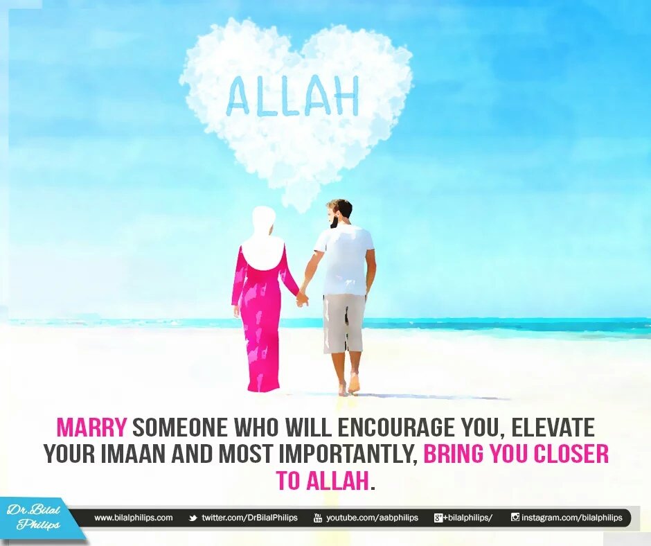 PhilipBilal's tweet photo. Get married with the purpose of getting closer to Allah and In sha Allah it will be a blessed marriage. #HalfOurDeen https://t.co/aOsgMMRTYc