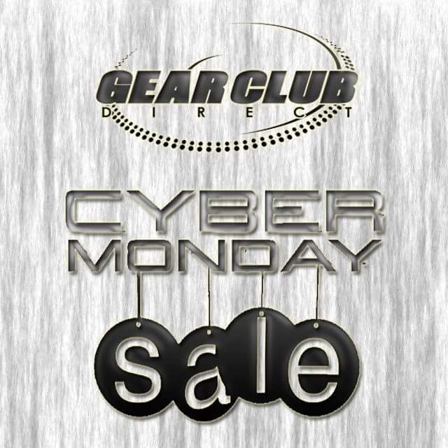 #CyberMonday is here! Head over to our website &amp; check out our awesome deals! gearclubdirect.com