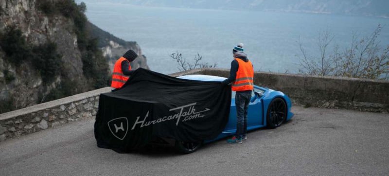 Jalopnik's tweet photo. Is this the Lamborghini Huracan SV out in the wild already? https://t.co/ftpeEINnhg https://t.co/pjow1LbJEg