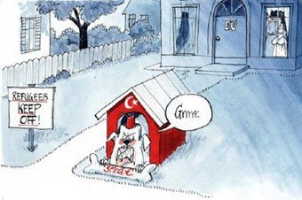 Avusturyalı çizerden alçak Türkiye karikatürü
bit.ly/21oP8va