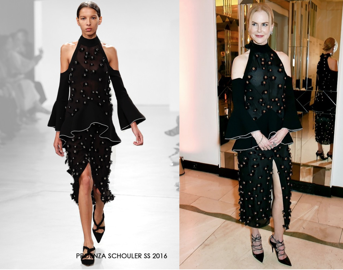 nicolascaito's tweet photo. Good morning New York! how amazing does Nicole Kidman look in @proenzaschouler !? https://t.co/hqpML4yJxq
