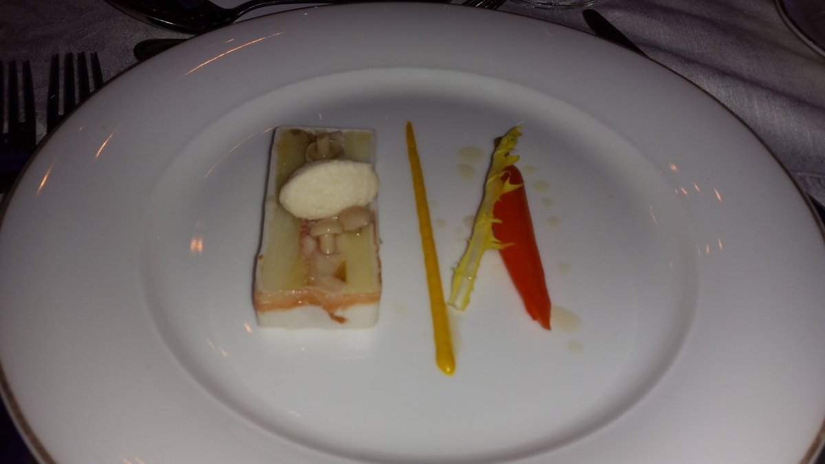 pauljohnd's tweet photo. #YoungChef2015 @theshelbourne great night, great food and excellent service . https://t.co/RMKKbKZaGK